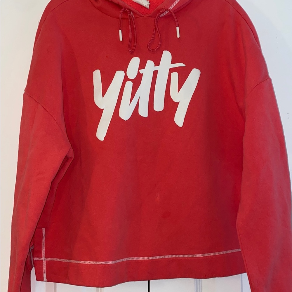 Yitty Coral Pink Sweatshirt size XL - Picture 3 of 7